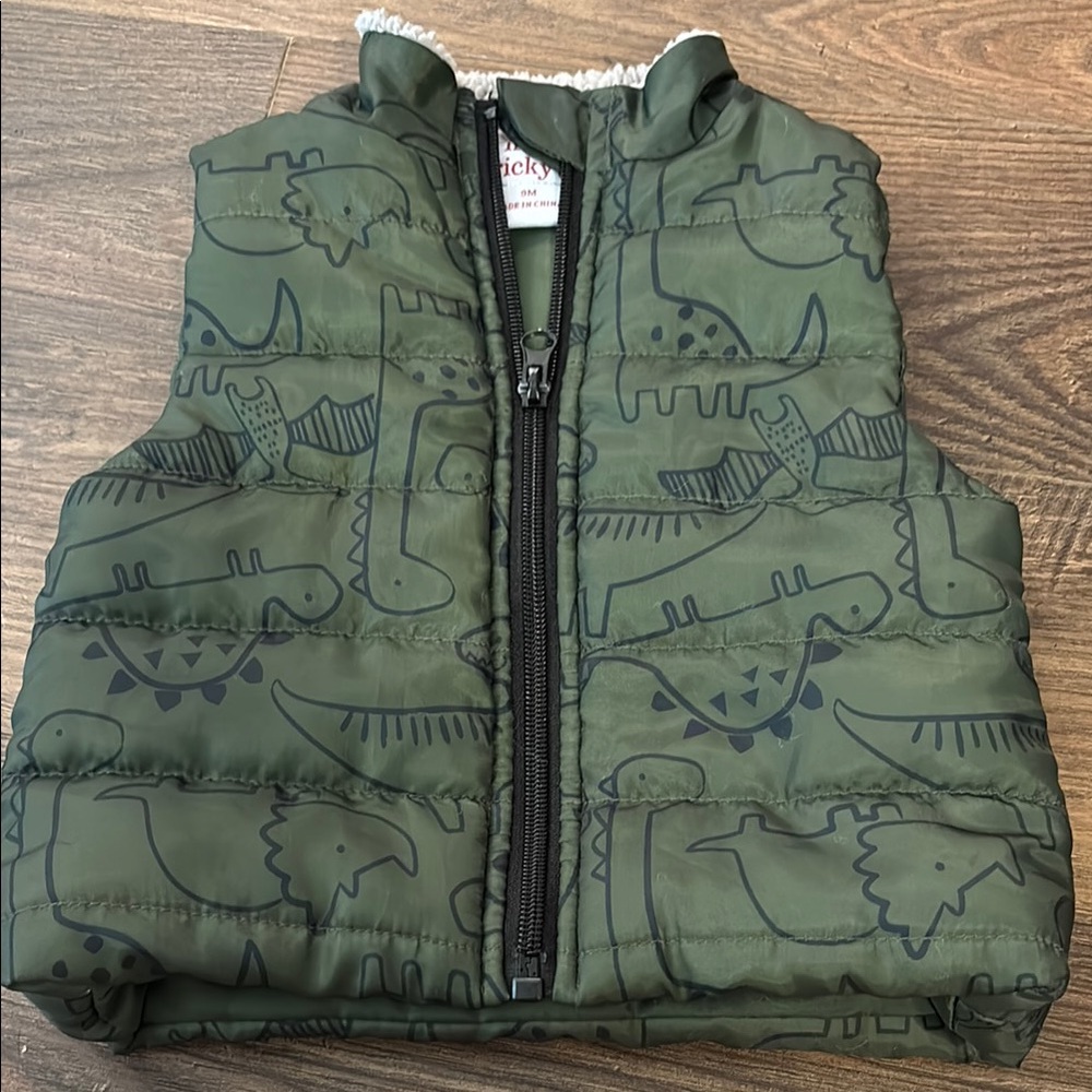 Little Ricky's Green Puffer Vest